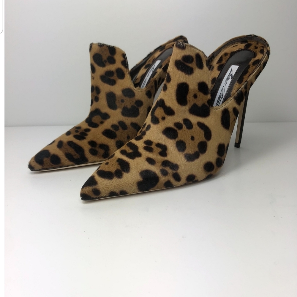 B Brian Atwood Liason leopard print shoes